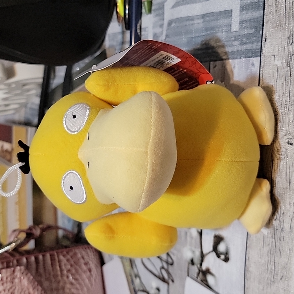 Pokémon Psyduck Stuffed Plush Toy NWT